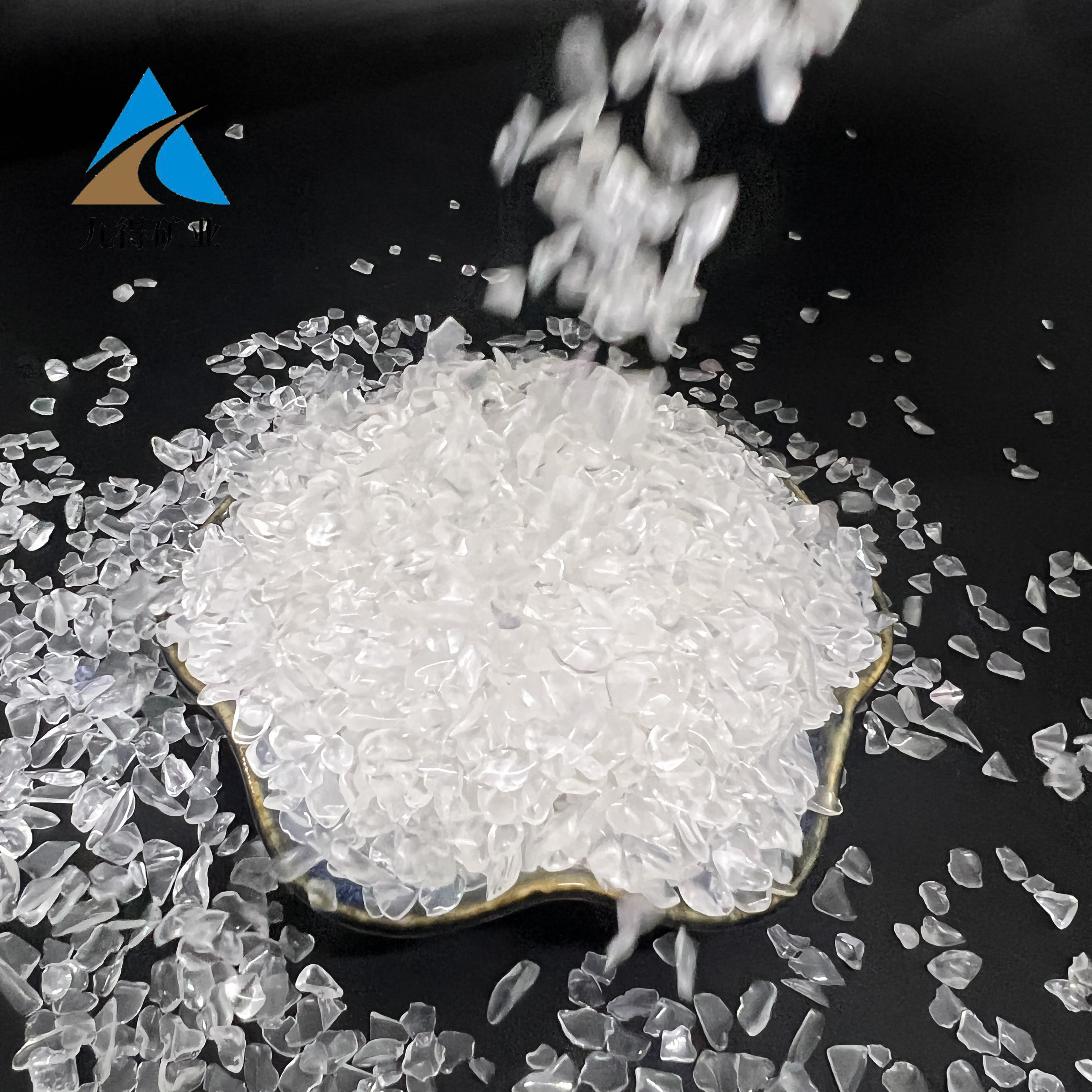 天然打磨白水晶批发 消磁石 水晶枕手链净化供佛石 原石扩香石