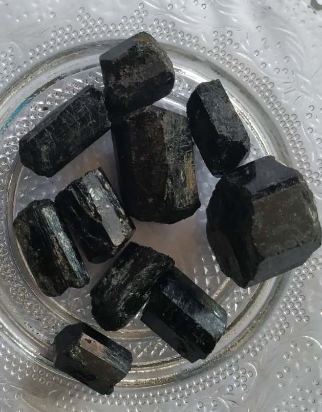 汗蒸房盐盘浴用电气石 托玛琳热敷球 膏药贴布灰色电气石粉