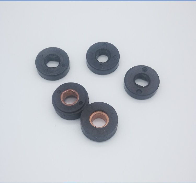 传感器注塑磁铁厂家 编码器多极磁环 铁氧体注塑磁 黑色塑磁环