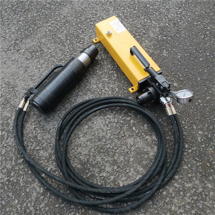 矿用锚索张拉机具 MQ19-250/63RW 气动张拉机 张拉千斤顶