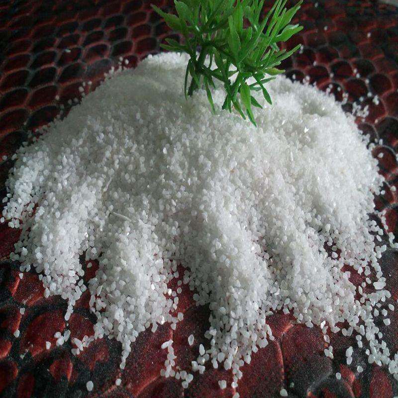石英砂 40-60目 玻璃陶瓷制品橡胶磨料冶金铸造用硅石 万竹矿业