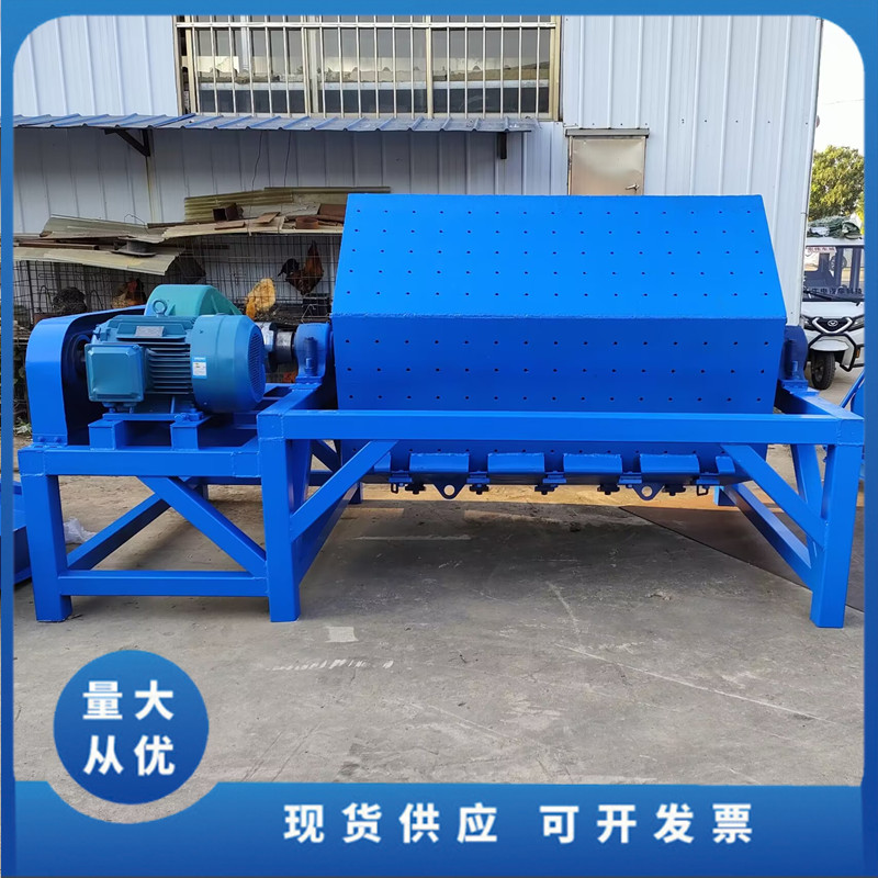 六角滚筒除锈抛光机 火烧铁干磨研磨机 五金件 面包石倒角去毛刺机