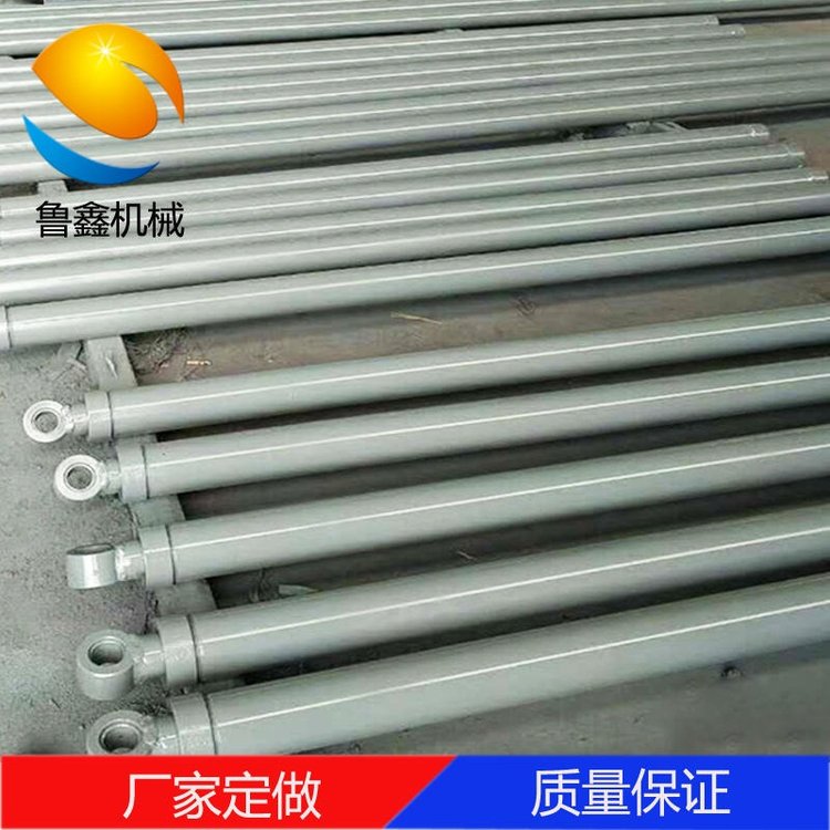 载重2吨3吨升降货梯液压油缸 鲁鑫SJYG63-1000提升机液压顶