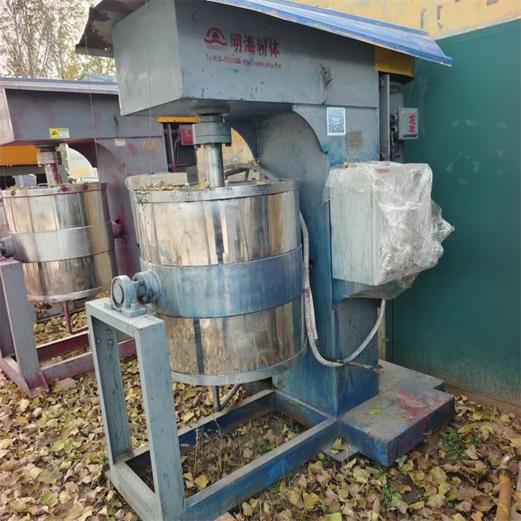 二手200L实验室不锈钢立式球磨机 粉末陶瓷粉研磨机 搅拌球磨机器