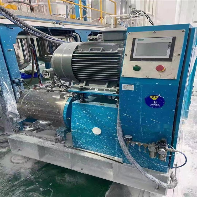 二手油漆涂料不锈钢砂磨机 实验室化工研磨机 纳米卧式研磨机