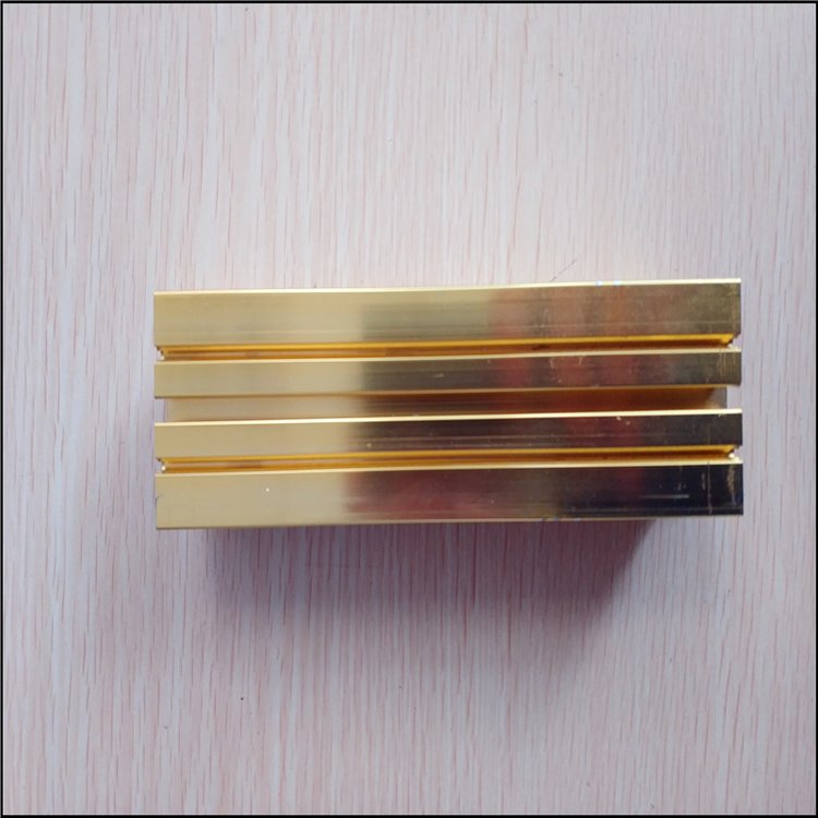 现代品牌红色隔断边框型材6061铝材定制加工