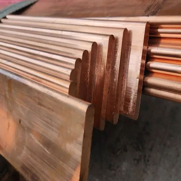 T2镀锡铜排 TU1 TU2 紫铜排 加工定制接地导电 高纯度无氧铜 规格全