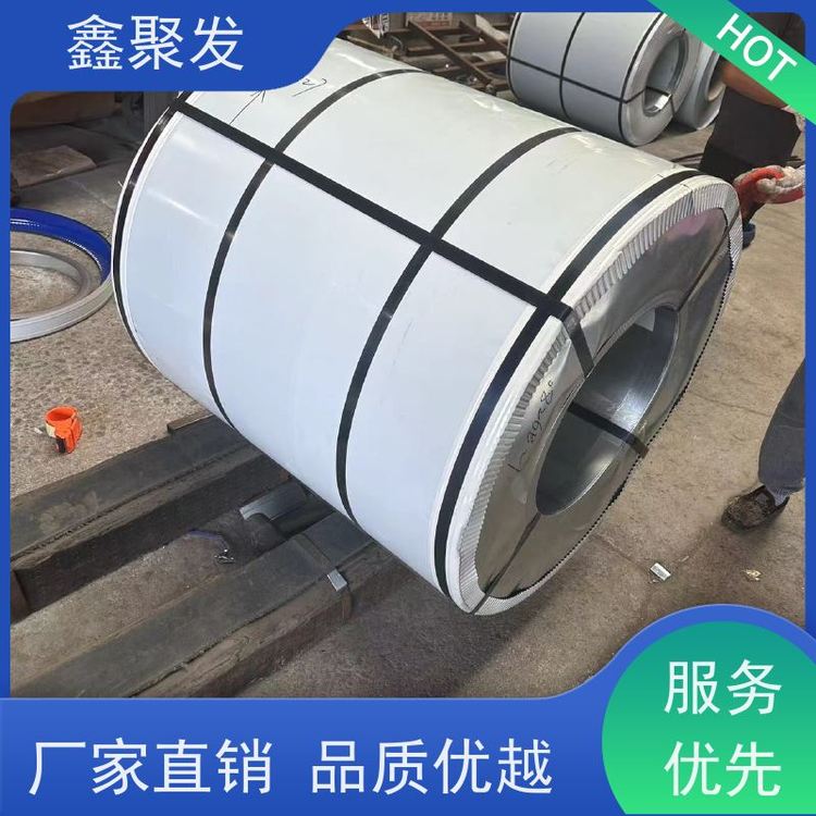 鑫聚发 各种颜色的彩涂 55%镀铝锌 密度小质地轻 耐火性好