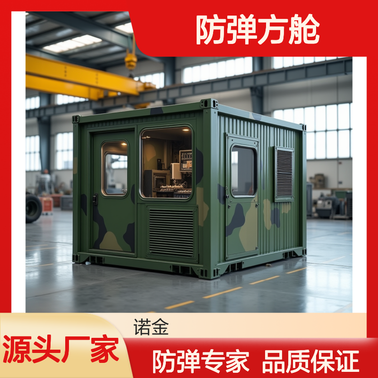 诺金环球 防弹方舱 NIJ Level IV认证 抵御14.5mm穿甲弹