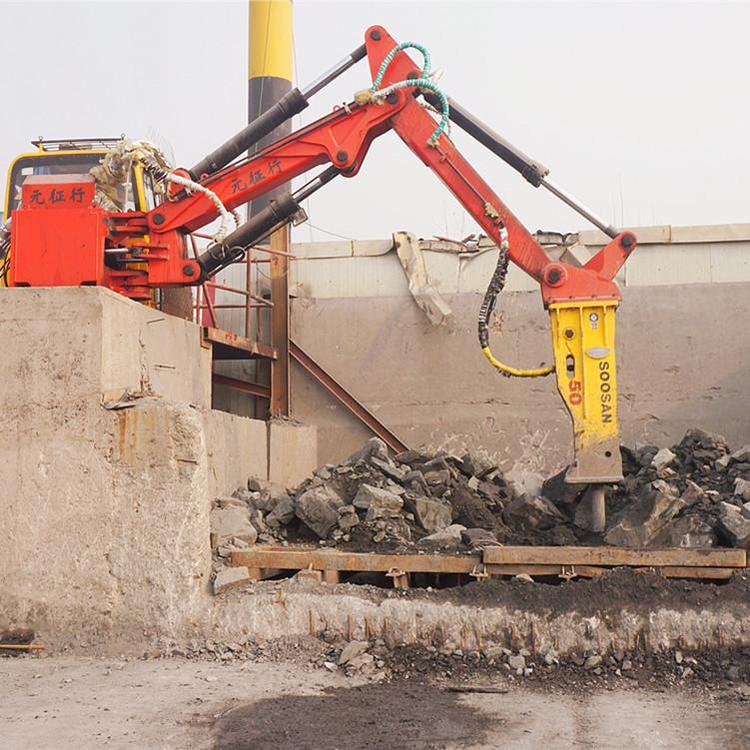 元征行品牌固定式破锤 矿山机械设备 耐磨静音冲击力强