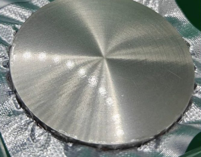 高纯 99.95 Mo 钼靶材 D50.8x3mm 真空镀膜用溅射