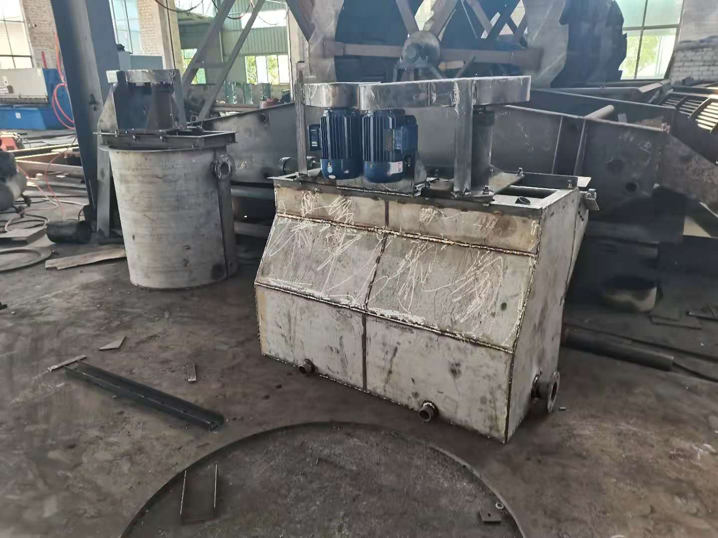 PVC塑料槽体浮选机石英砂防腐蚀耐酸无铁绣污染浮选选矿设备