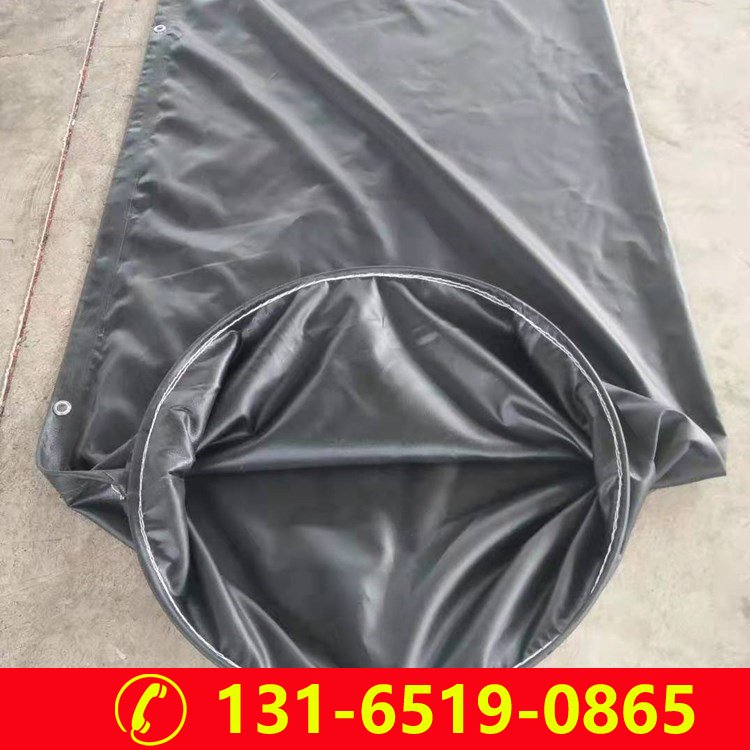 煤矿用阻燃风筒布 隧道塑料涂覆布正压风筒 抗静电