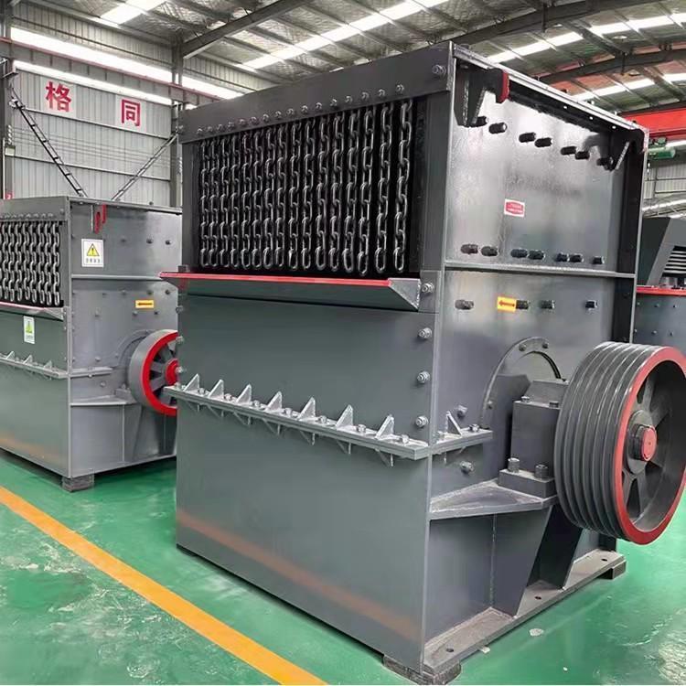 石灰石炉渣制砂机 山石头 石块石子打砂设备 广西河池凤山 煤炭石机