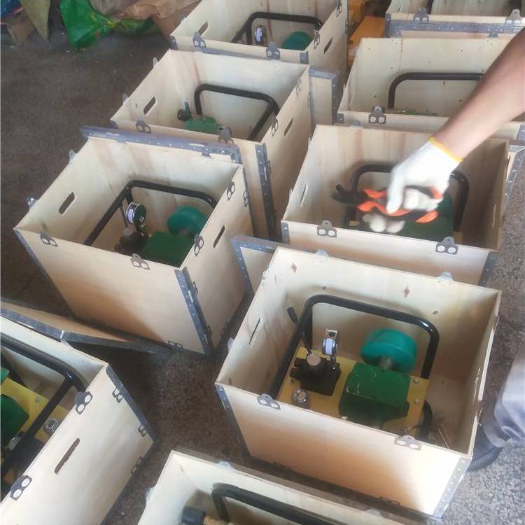 MQ22-450锚索张拉机具 齿轮式大功率气动液压泵