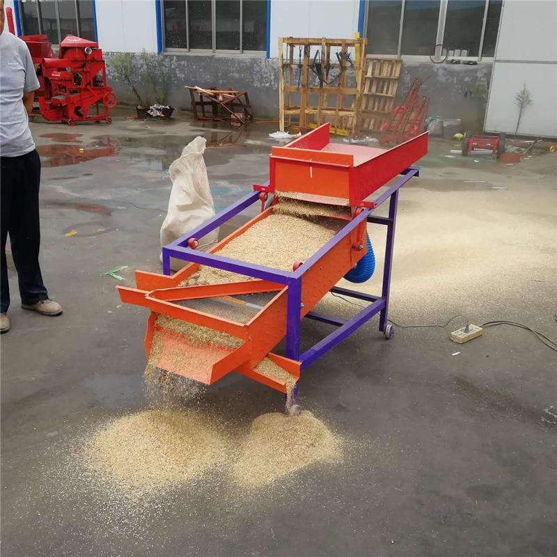 化工食品小麦清选机塑料粮食石英砂直线筛颗粒茶叶全自动筛选机