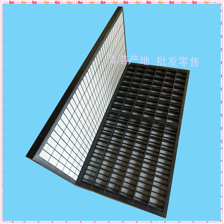 石油泥浆振动筛网@注塑框架复合筛布厂产地直接发货