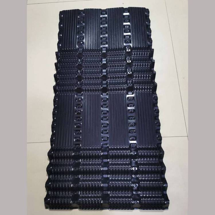小片距复合波填料_恒冷塑料_电厂塔塔芯材料1000*500