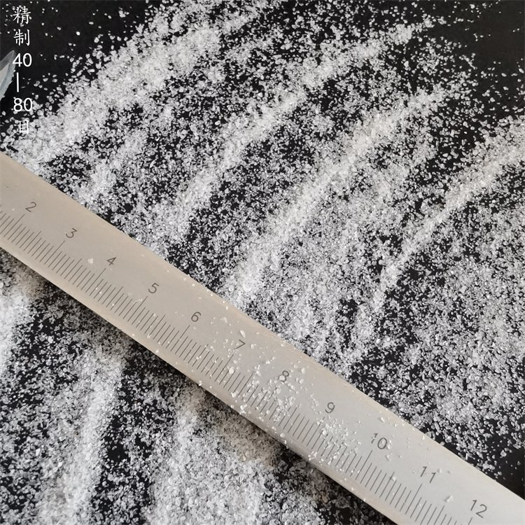 精制石英砂滤料 耐酸耐碱耐腐蚀精 制石英砂粉 高硬度机制砂