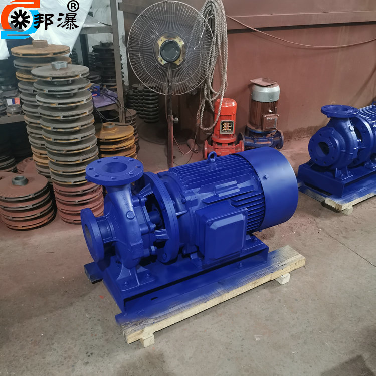 邦瀑 清水泵 ISW65-125 ISW卧式管道泵 市政供水加压