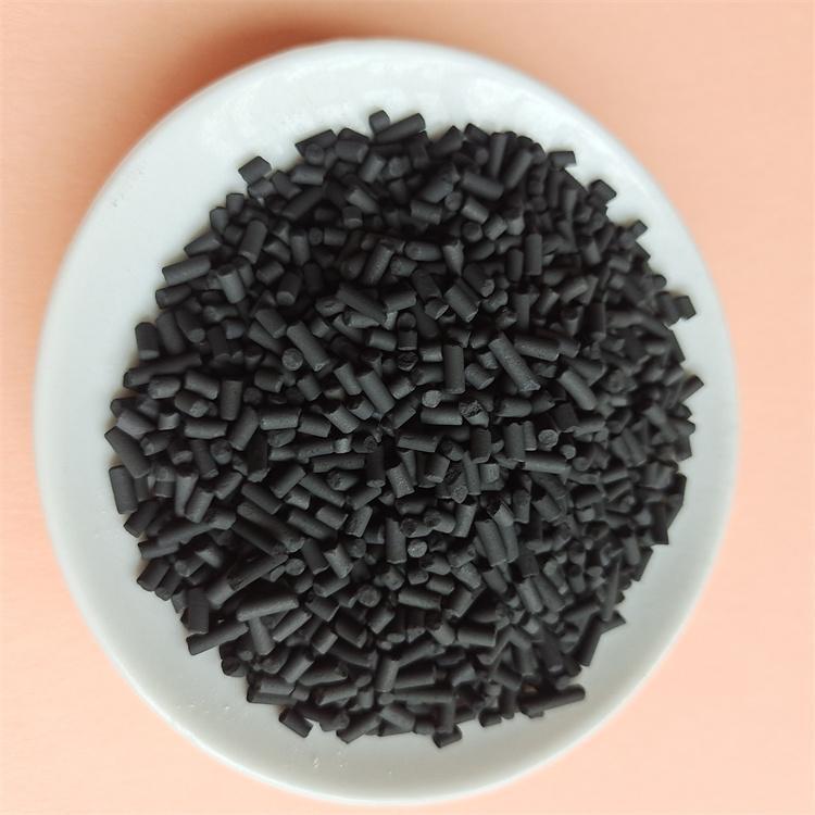 工厂大量供应4mm煤质柱状活性炭 粒度均匀粉尘少