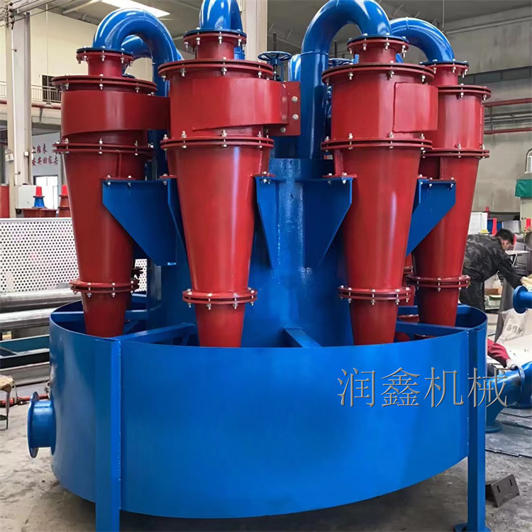 水力旋流器分选组FX350陶瓷旋流组洗煤厂煤泥浓缩分级陶瓷内衬