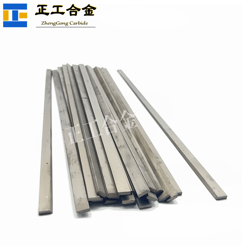 YG10X钨钢刀 3*10*350mm碳化钨单斜边长条无心磨托板钨钢片