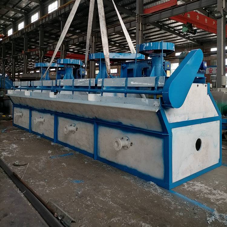 锂云母SF搅拌式浮选机 单槽 多槽式浮选现货 自吸式萤石矿浮选设备