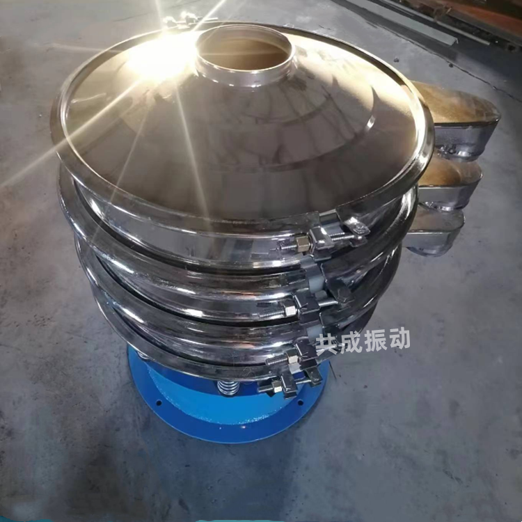 果汁震动过滤机 共成 60目筛分机 玉米淀粉面粉筛选机 移动方便 精度高