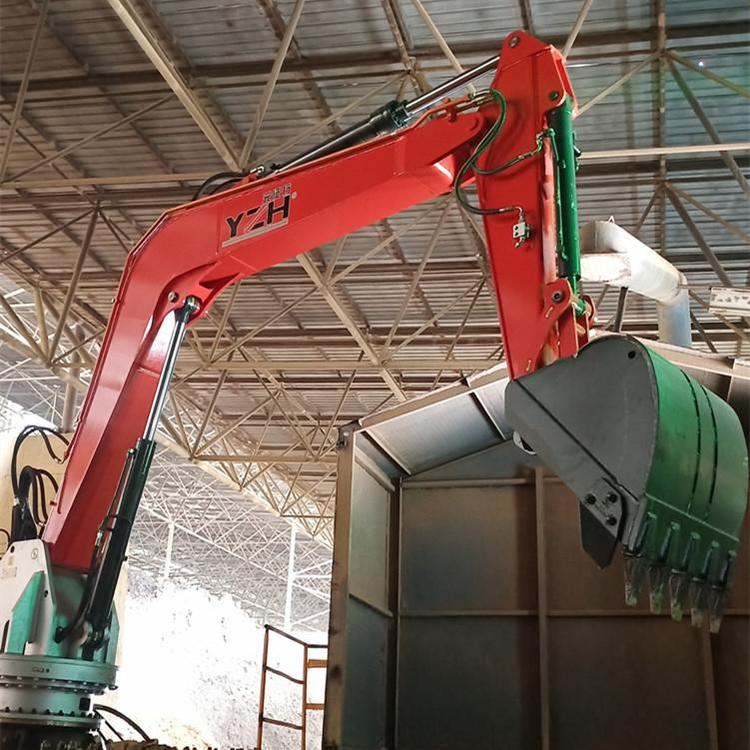 多功能固定式挖掘机械工作臂