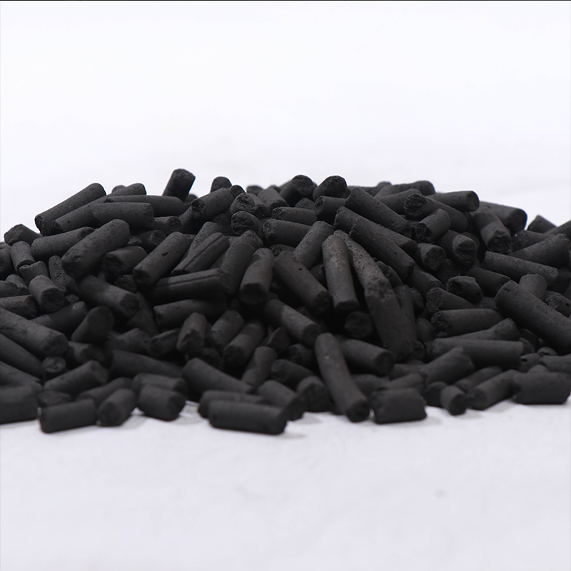 工业废气VOC处理 脱硫脱硝空气净化用 800碘值煤质柱状活性炭