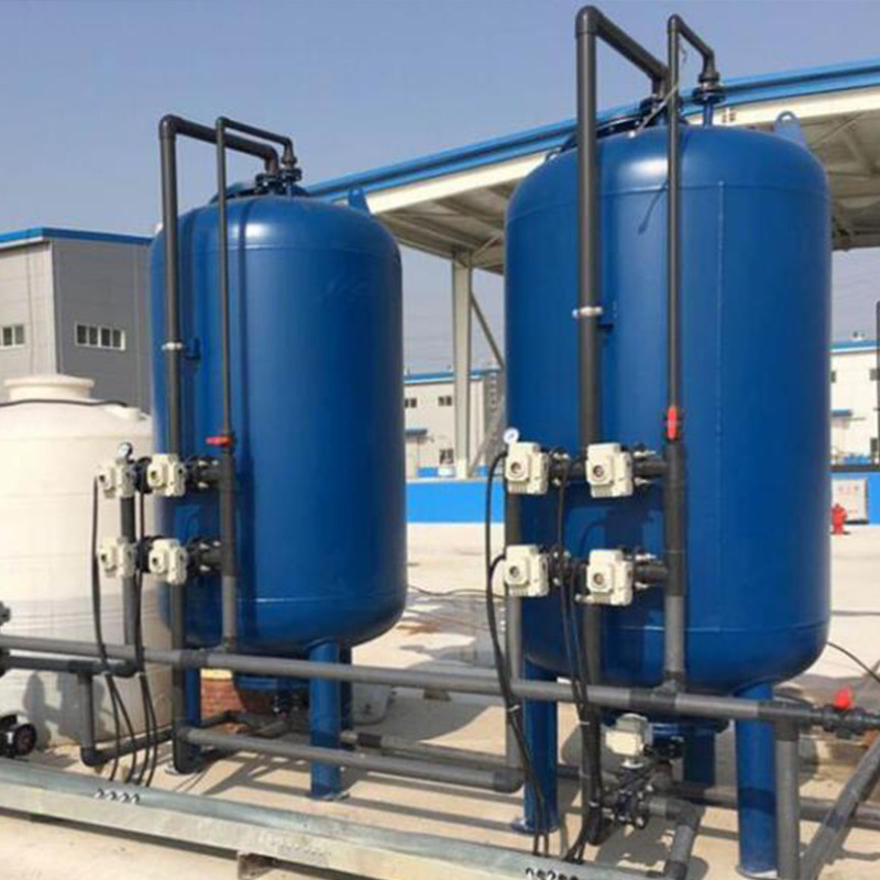 石英砂过滤器 工业废水过滤设备 全自动反冲洗