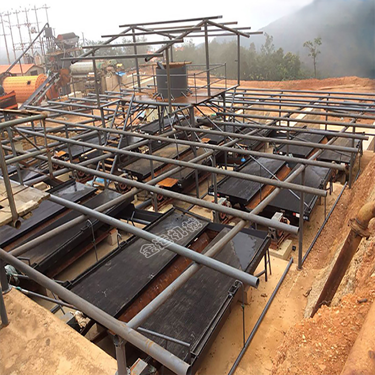 金运品牌6S型号摇床 1.1kw大功率高效水洗分选一体机设备