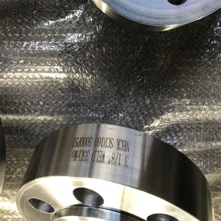 ASMEB16.36孔板法兰 HIC高压抗硫盲板锻件焊接成套