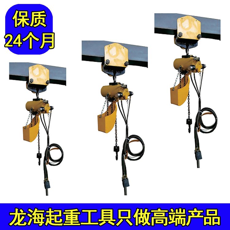 载重2吨 龙升 LSGTH2T-2 运行式防爆环链气动葫芦 运行速度快