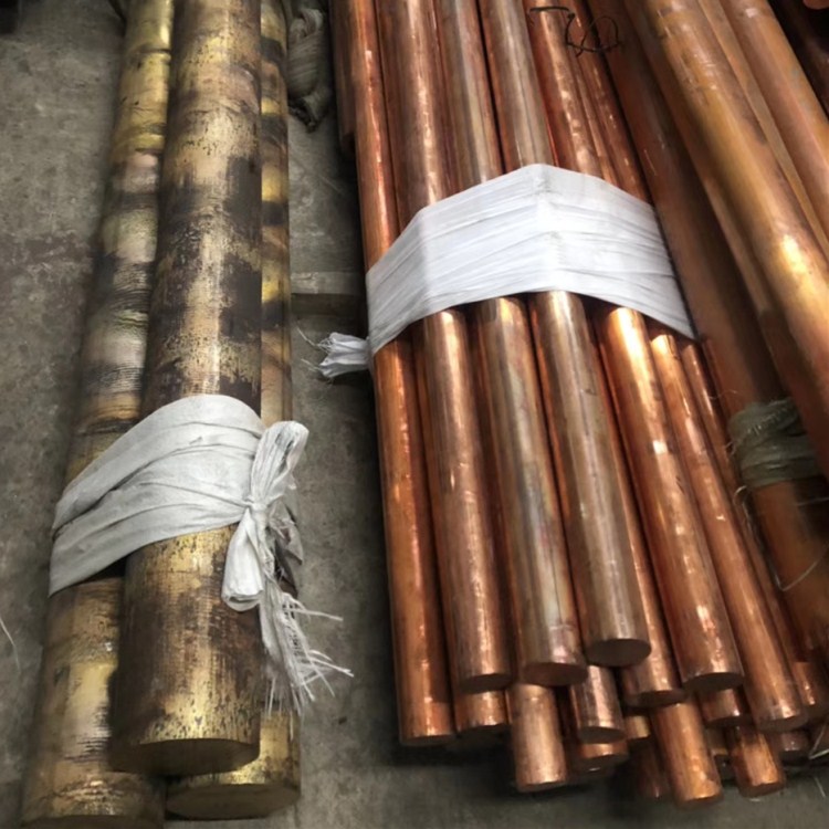 静电防雷纯铜棒 导热性好 扯尖接地铜棒 T2紫铜棒 任意切割 质量强国