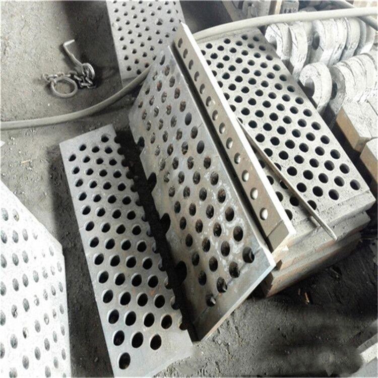 ZGMn18Cr2弧形衬板 KmTBCr20Mo球磨机隔仓板 BTMCr15分料锥