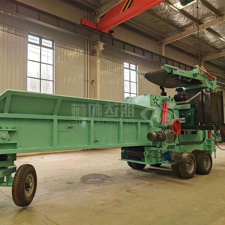 大型木材综合破机 桃树木树木中机 朋达机械