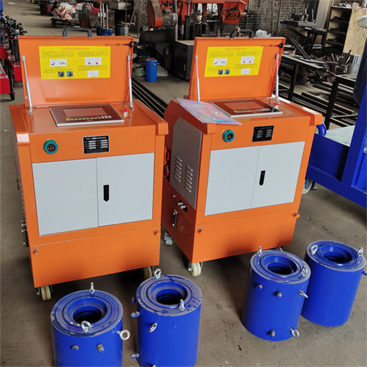 湖北十堰 施工预应力桥梁智能张拉机 桥梁钢棒钢筋钢绞线多孔张拉设备常州