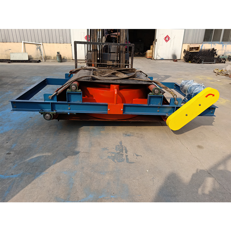 电磁自卸除铁器厂家 经久耐用 磁场强度较高 带物料除铁