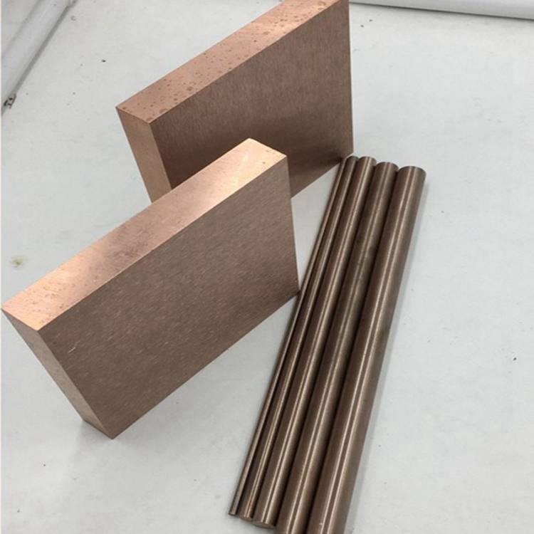 进口W80钨铜棒 高导电 耐高温 点焊机配件铬锆铜材料用钨铜镶嵌电极