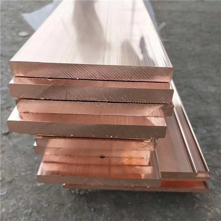 镀锡铜排 新品电力紫铜排10*80 15*150 20*200 60*200扁铜