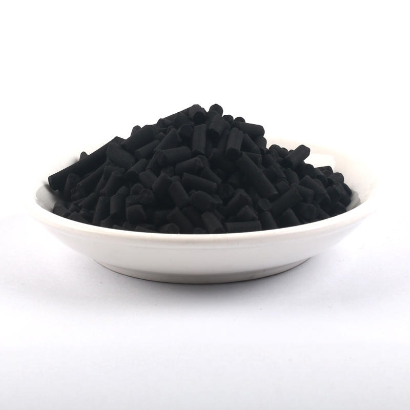 高碘值颗粒碳工业废气处理喷漆房煤质木质柱状活性炭化4mm800碘值