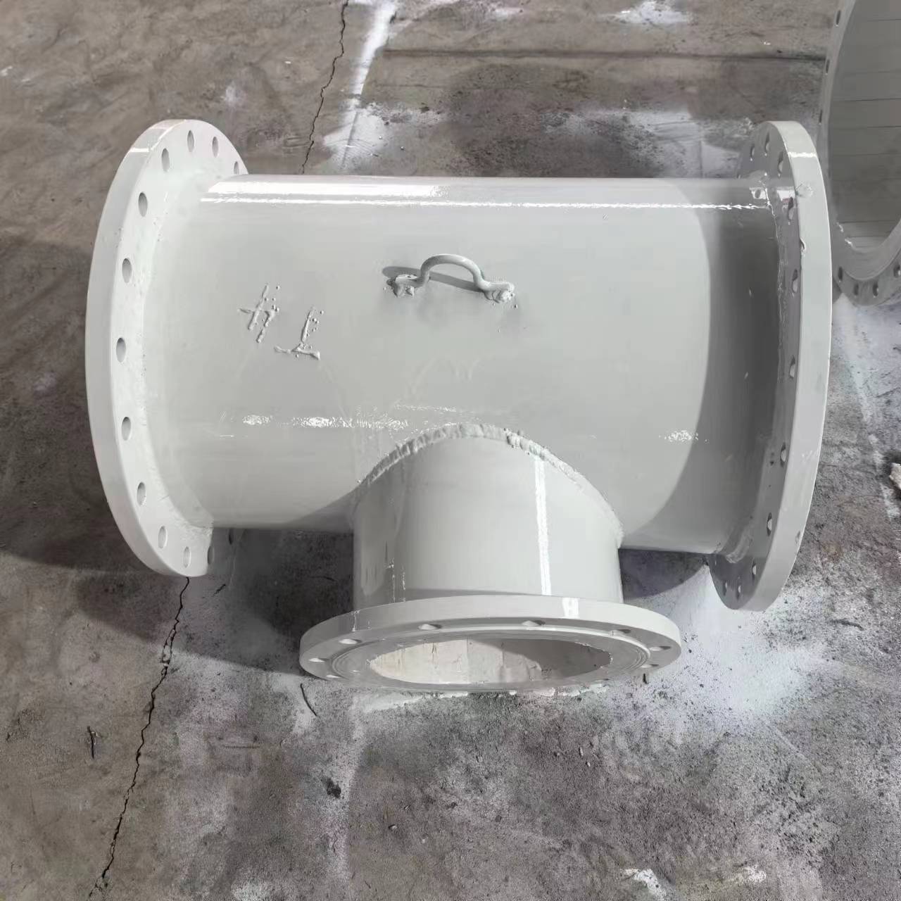 什洗煤厂用的 内衬 陶瓷 双金属 DN500 耐磨弯头 弯管 大弯 背包式 耐磨损