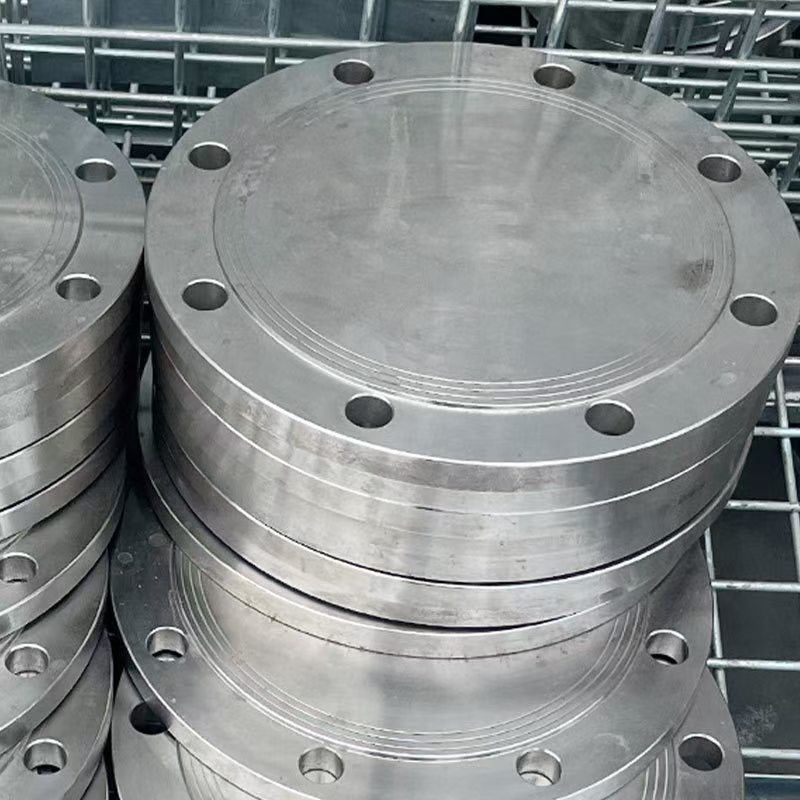 紧凑型A182F347孔板法兰 ASME B16.5高压盲板锻制耐腐蚀