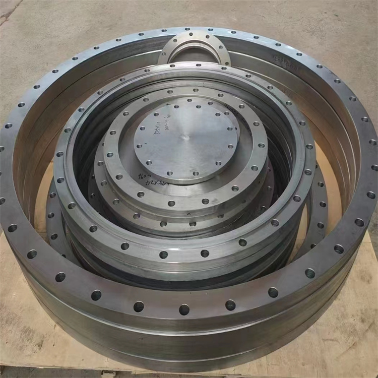 DN1000 PN2.5图纸定制加工大型板式碳钢异形法兰环盲板