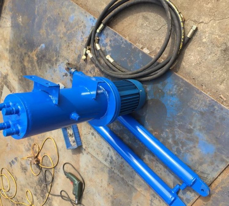 DYTF3000-700分体式电液推杆 液压执行器 插板阀配套推动器