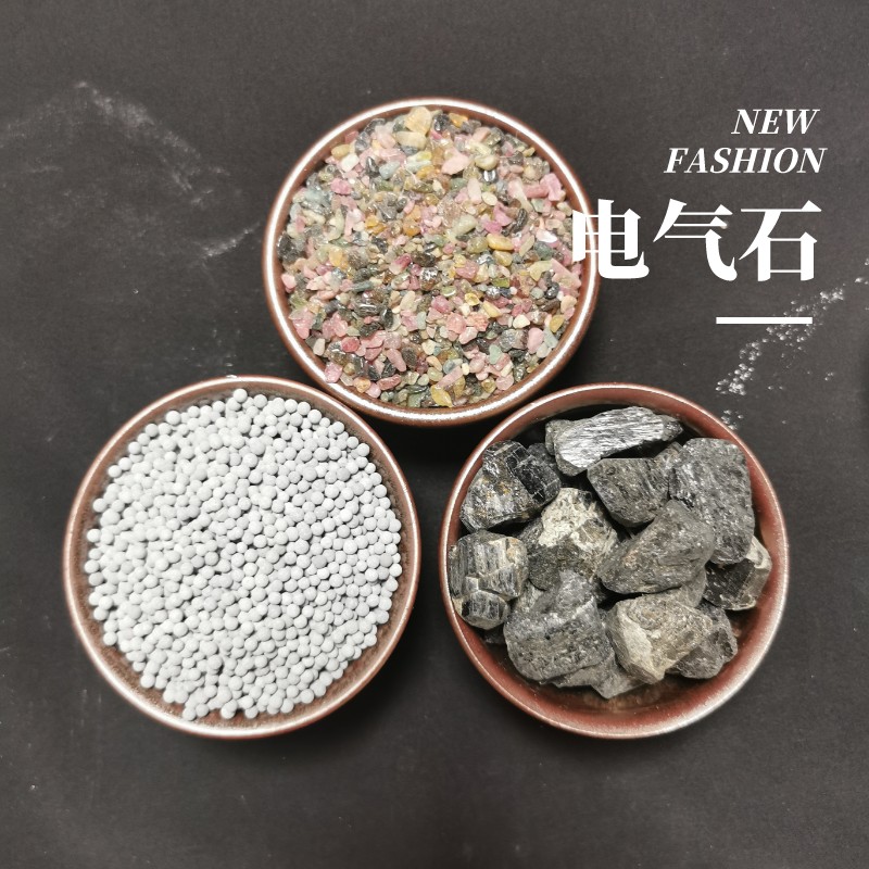 恒越矿产净化空气电气石 单晶体电气石块颗粒提供样品