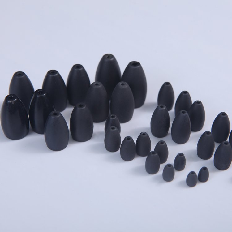 粉末冶金钨鱼坠 海钓硬质钓坠 路亚配重用钨泥