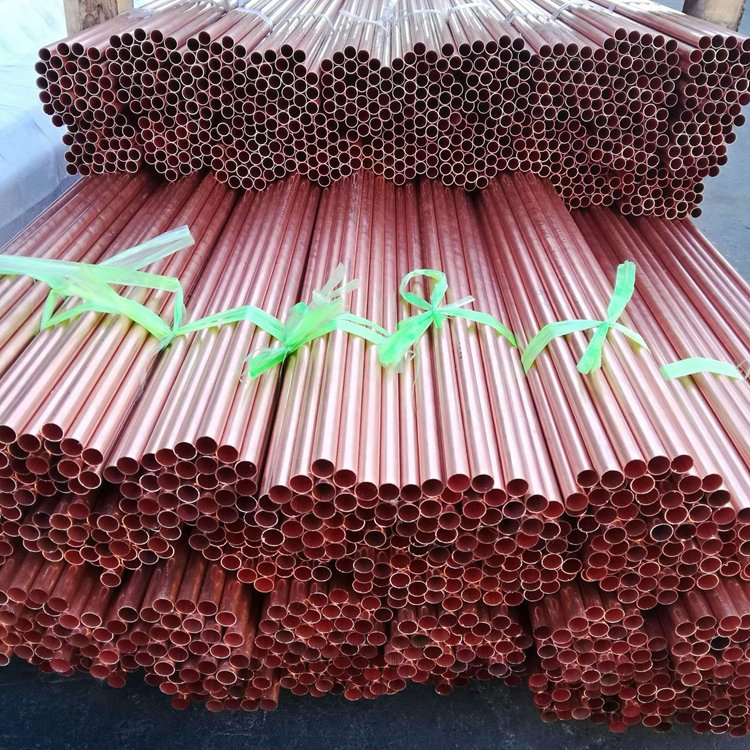 紫铜管 制冷设备用无缝铜管 热电道性好 48*3 一站式供应